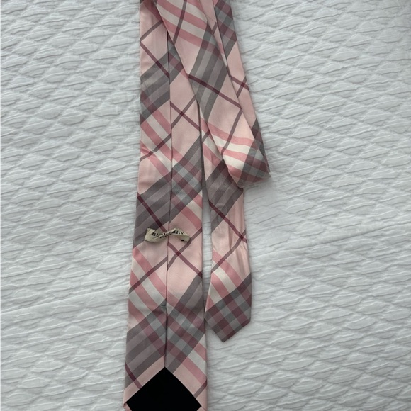 Burberry tie, used and decent condition. Few spots. - Picture 3 of 3